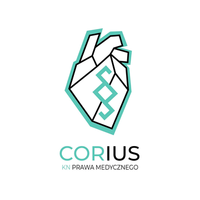 Logo Koła Naukowego Prawa Medycznego Corius