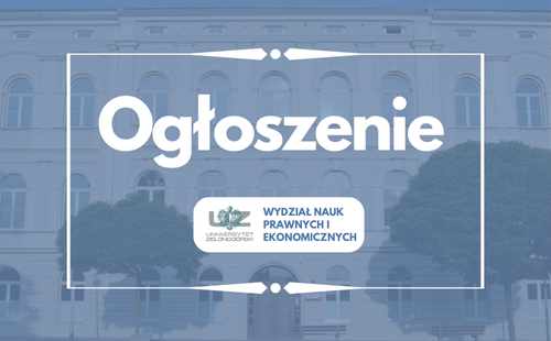 Przedmioty do wyboru - ogłoszenie dla studentów