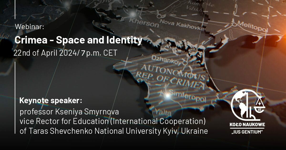 Webinar:  Crimea - Space and Identity